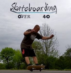 Coconut wheelie old school skateboarding trick by Skateboarding over 40