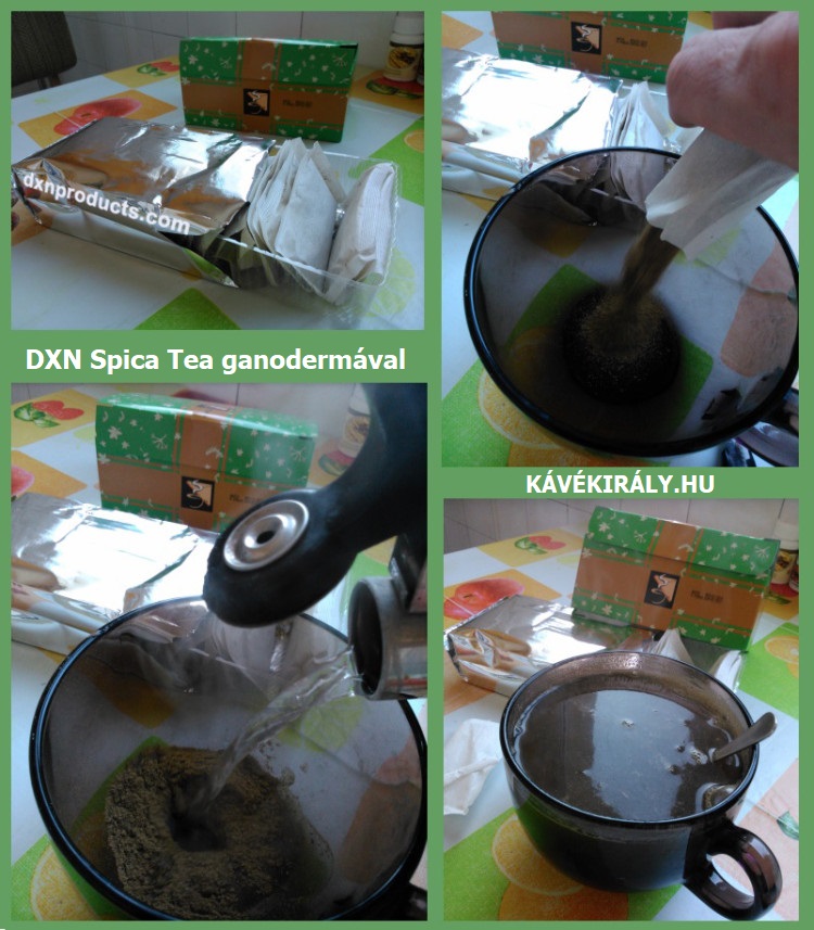 Hogyan készítsük el otthon a DXN Spica Teát?