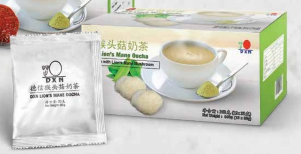 Idegeinket tápláló és regeneráló gyógygombás ocha tea a DXN-től